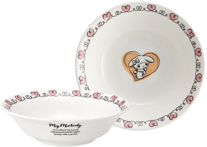 Skater Sanrio Bone China Bowl My Melody Kitchen- and Tableware