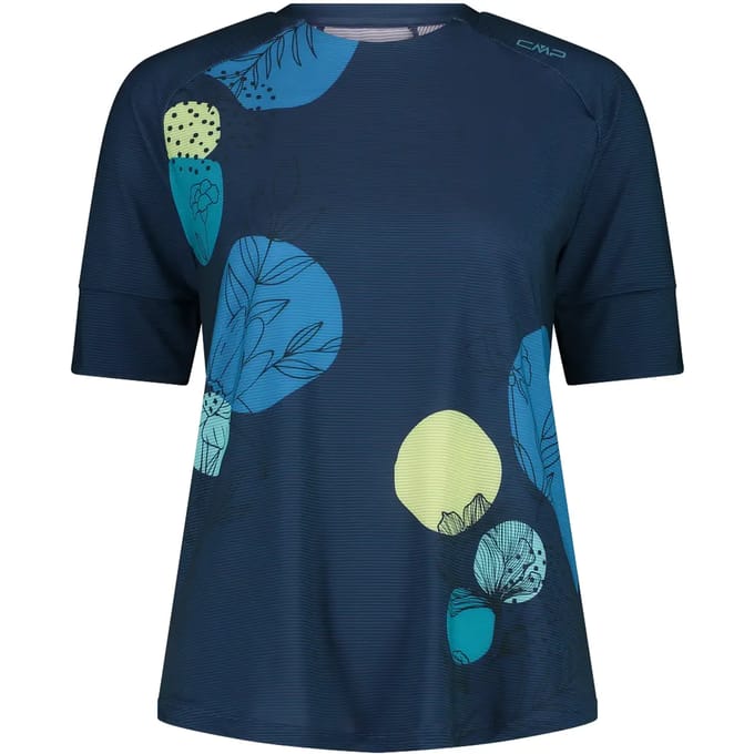 Vrouwelijke technische shirt met patronen CMP