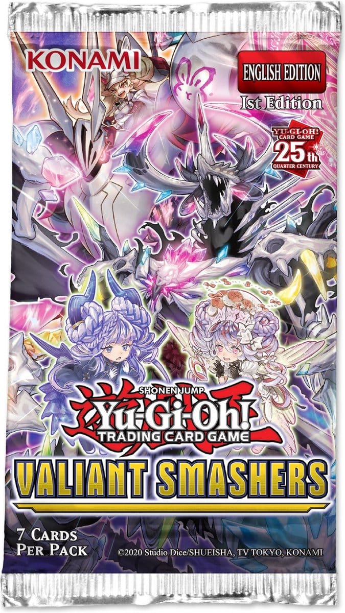 Yu-Gi-Oh! TCG - Valiant Smashers Booster 3-Pack (Cardboard Tuckbox)