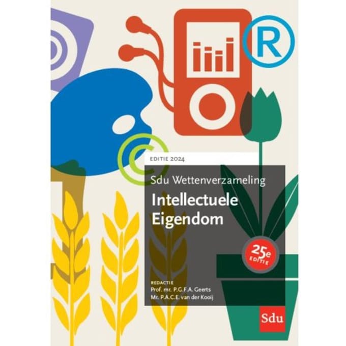 Sdu Wettenverzameling Intellectuele Eigendom / 2024 - Sdu Wettenverzameling
