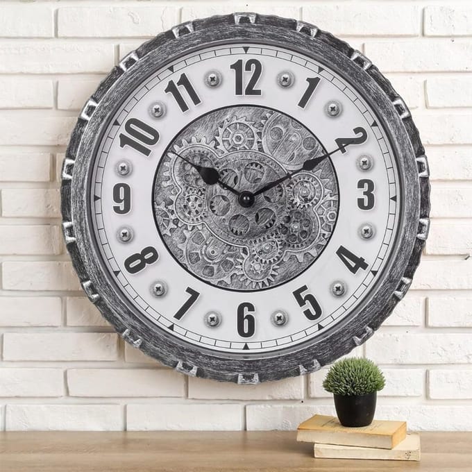 CLVP® Klok - Wandklok Modern - Klokken - Industrieel