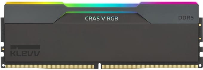 Klevv Cras V RGB geheugenmodule 64 GB 2 x 32 GB DDR5 6400 MT/s 288-pin DIMM