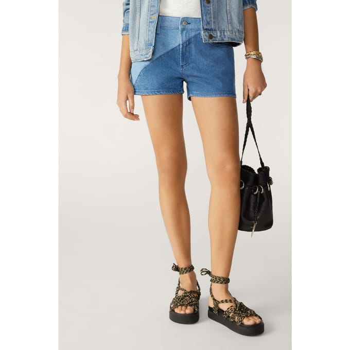 BA&SH Short Desta Bluejeans Taglia: S | Pantaloncini Outlet | Donna | Blu
