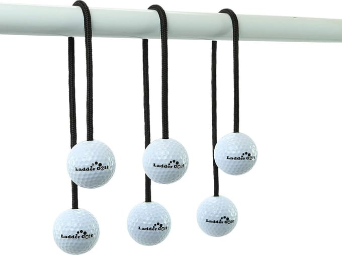 Ladder Golf Balspel Original Bolas – White/wit