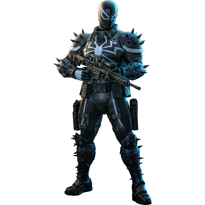 Hot Toys Marvel Comics Action Figure 1/6 Agent Venom 32 cm Action Figuur: 30 cm