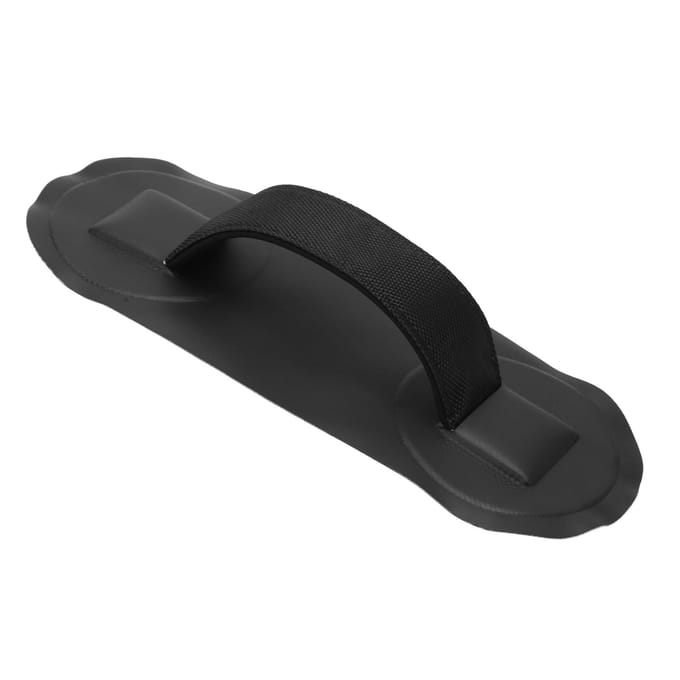 Opblaasboot Handgreep Draagbaar Italiaanse Stijl TPU Opblaasboot Armleuning voor Vissen Dinghy black