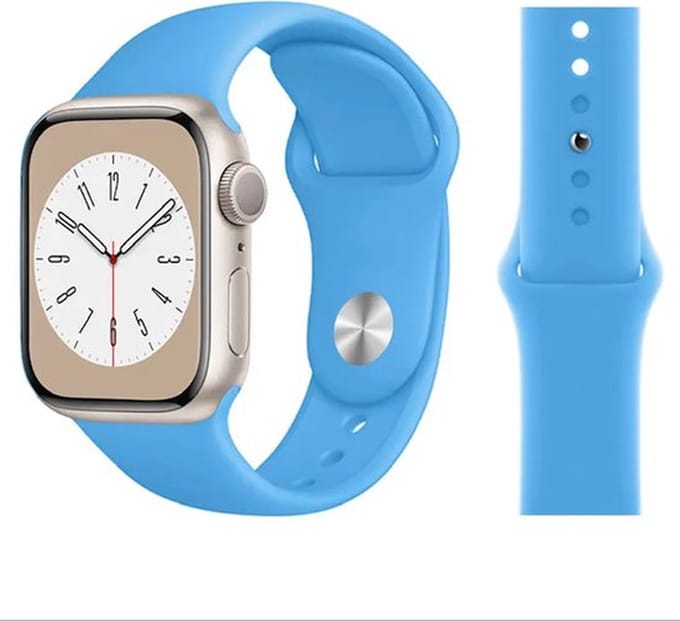 Appel Watch bandje 42/44/45/49 mm blauw