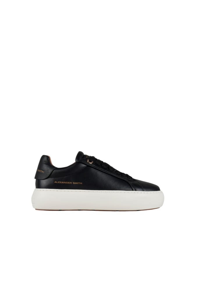 asbcsow-3560-blk Alexander Smith Vrouwen leder zwart