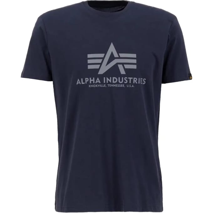 T-shirt met labeldetail model 'BASIC'