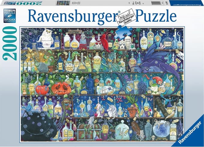 2000 stukjes puzzel - de toverdrank plank / zoe sandler Ravensburger