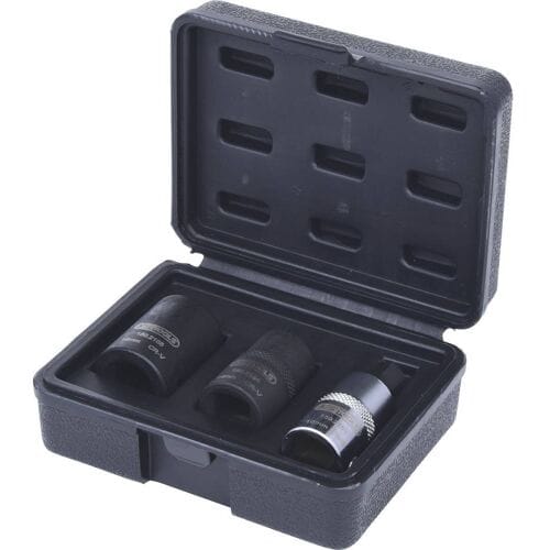 KS Tools 150.2140 1/2 remklauwset, speciale insteekvoetset, 3-delig