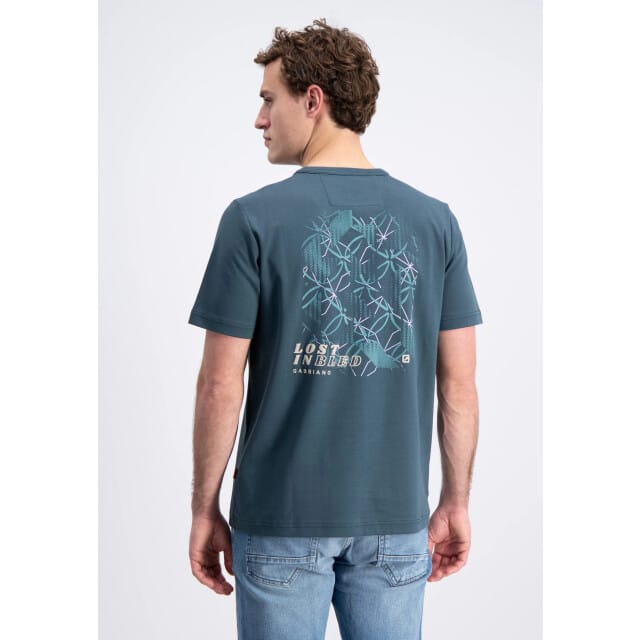 Gabbiano Heren shirt bistra 1565105 5001 forest green