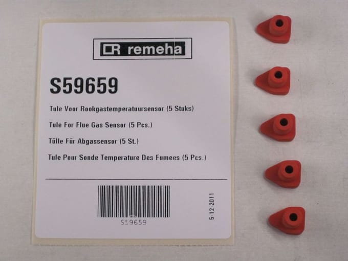 Remeha Voeler houder (5x), S59659