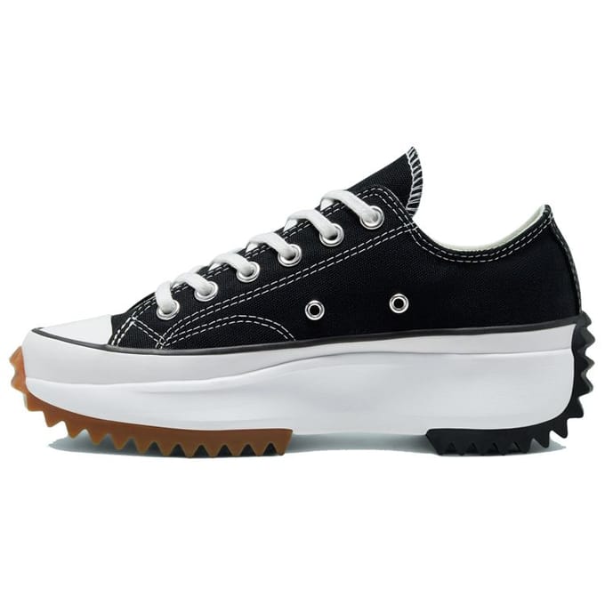 Converse Run Star Hike Low Zwart Gum Unisex Sneakers Wit 168816C 42 white
