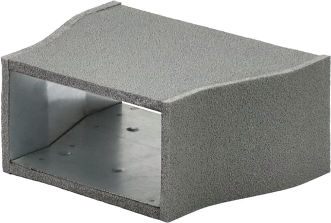 Econox Thermoduct verloopstuk 220x80 naar 170x80 tbv instortkanaal