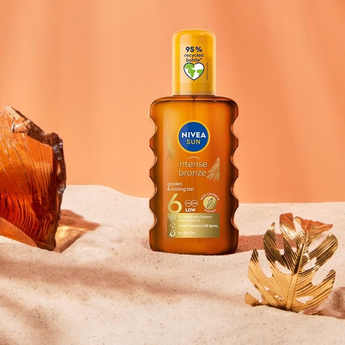 NIVEA SUN - Tropische Brons Olie Spray - SPF6 - 200ml