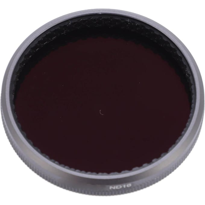 ND16 Filter voor Action 5 Pro Actiecamera Neutraal Dichtheid Filter HD Optisch Glas Aluminium Frame black