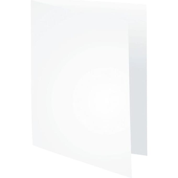 Exacompta ROCK''S 80 - Pak van 100 inlegmappen 22x31cm voor A4 - Wit - 800017E