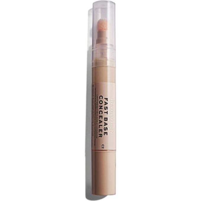 Makeup Revolution Fast Base Concelear, Under-Eye Concealer Pen, C 2, 4.5 ml