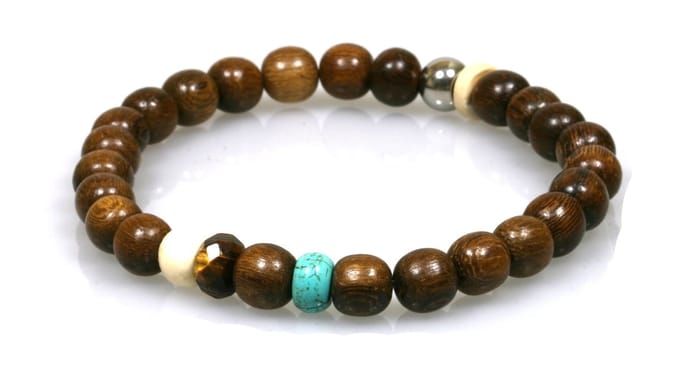IbizaMen - robles hout - natuurstenen - 20cm