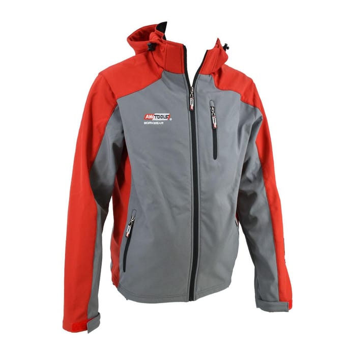 Awtools AW02702 - Softshell Werkjas - L - Wind- en Waterdicht