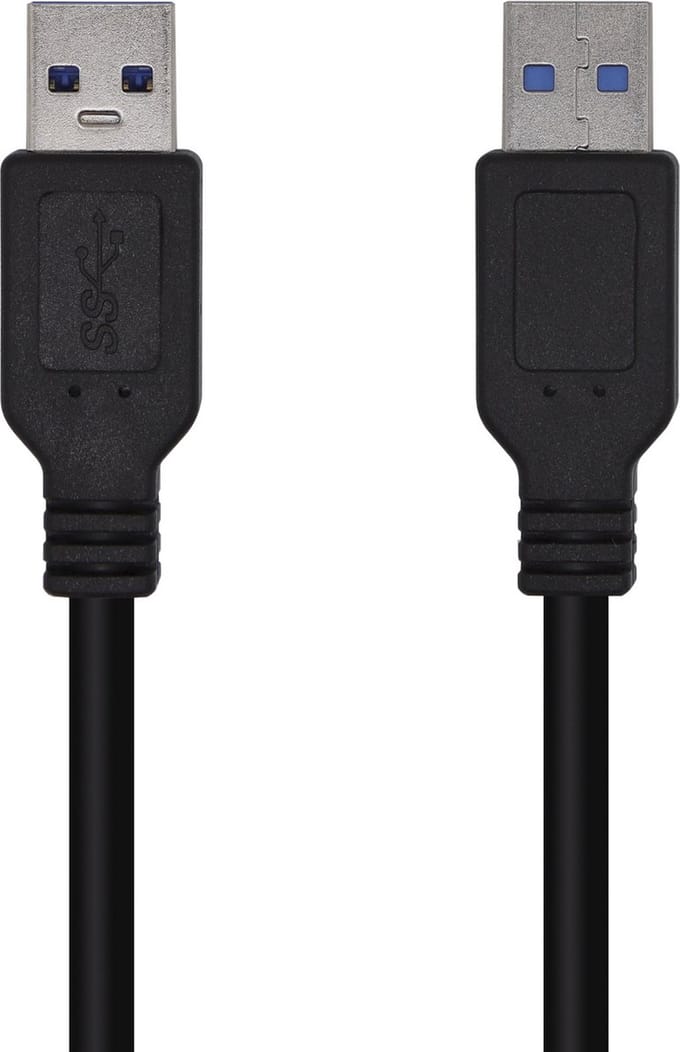AISENS A105-0447 USB-kabel USB 3.2 Gen 1 (3.1 Gen 1) 2 m USB A Zwart
