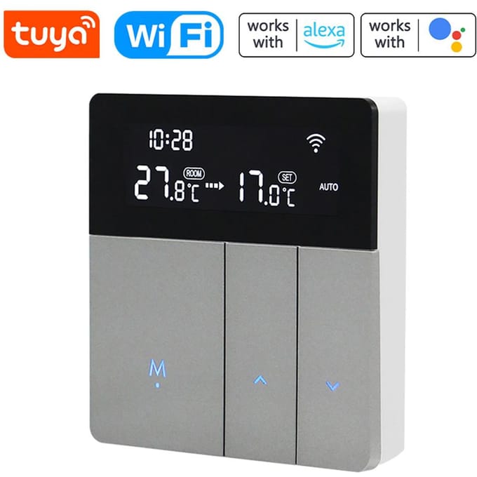I8HGC Tuya WiFi régulateur de température Intelligent Thermostat rétro-éclairage luminosité automatique i8HGB multicolore