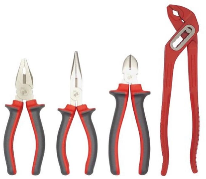 4-delige tang set voor DIY-projecten