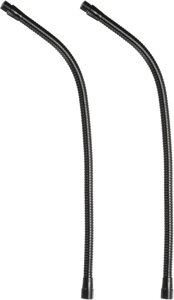 Microfoon Zwanenhals - Flexibele Arm - Apparatuur Positioneren - Universele Schroefdraad - 50 cm Lengte - Zwart