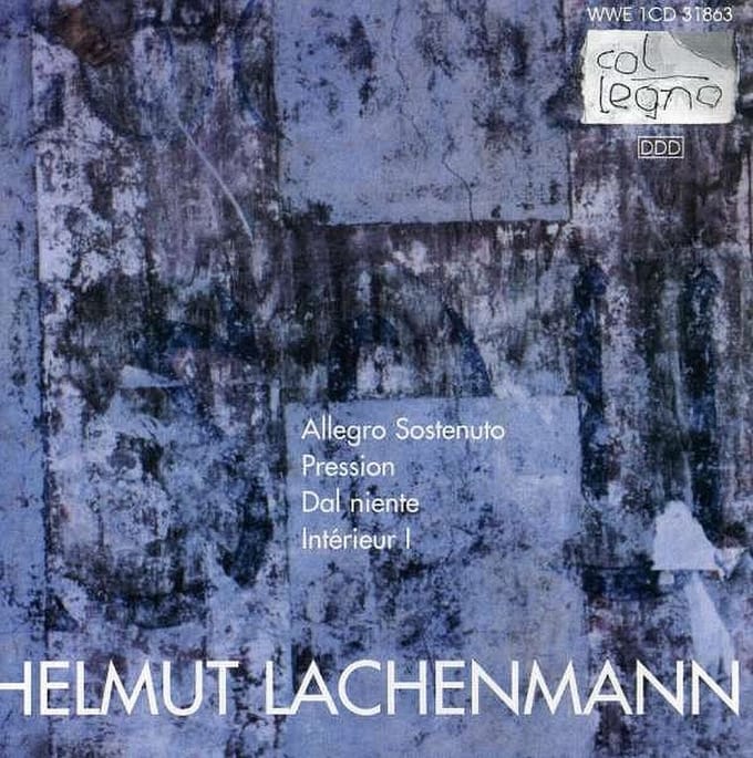 Eduard Brunner & Walter Grimmer - Lachenmann: Allegro Sostenuto (CD)