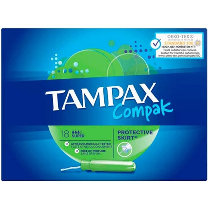 Tampax Compak Super Tampons - 18 stuks