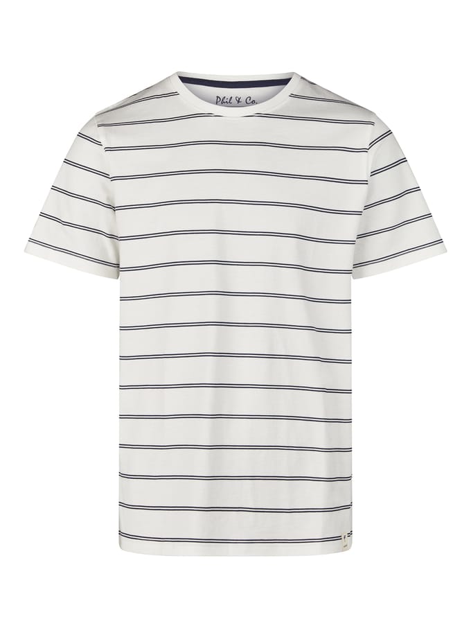 Phil & Co Heren Shortama Korte Pyjama Set Gestreept - Maat L