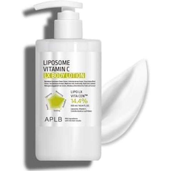 APLB, Lotion Corporelle Vitamine C Liposomale LX, 300ml (10,14 onces liquides)