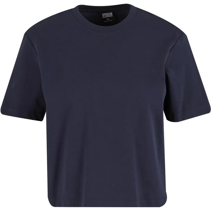 Urban Classics - Sorona Loose Fit Dames Tshirt - L - Donkerblauw