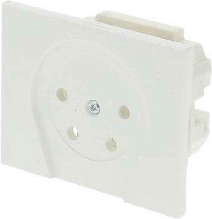 BERKER K1 CONTACTDOOS INBOUW TELEFOON POLARWIT