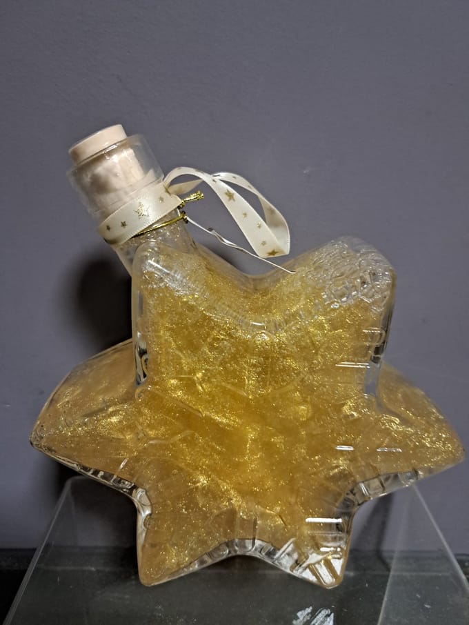 bad douche gel ster - vanille - geschenk vrouwen - verjaardag - kerst cadeau