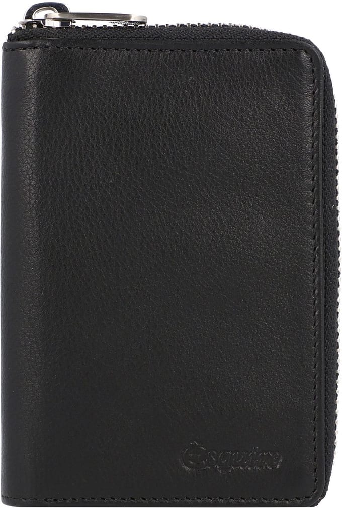 Esquire Oslo Nappa Portemonnee RFID Leer 8 cm - Dames - Staand formaat - schwarz