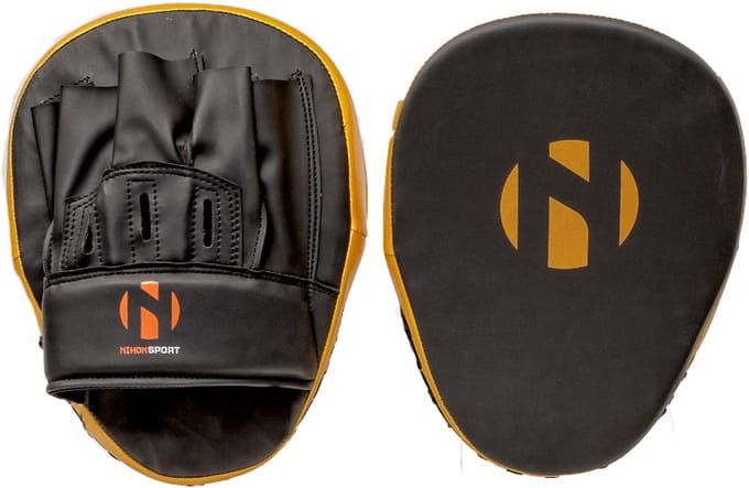 Focushandschoenen (focus mitts) Nihon | Zwart / Goud