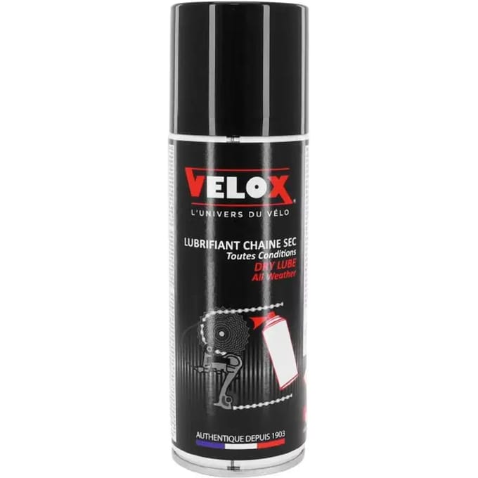 Velox Kettingspray Dry Lube Spuitbus 200 Ml