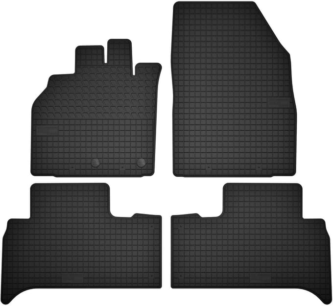 Wielganizator SolidTread - Auto Rubbermatten - Renault Grand Scenic II (2003-2009) - Minivan - 4 Stuks