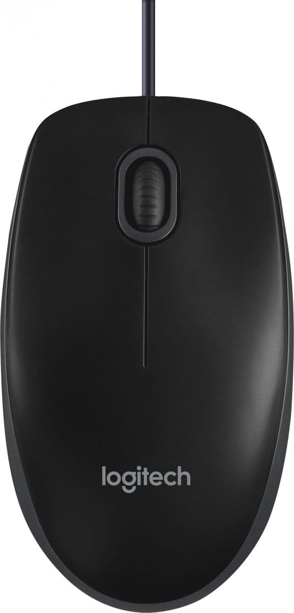 Logitech B100 - Muis - Zwart