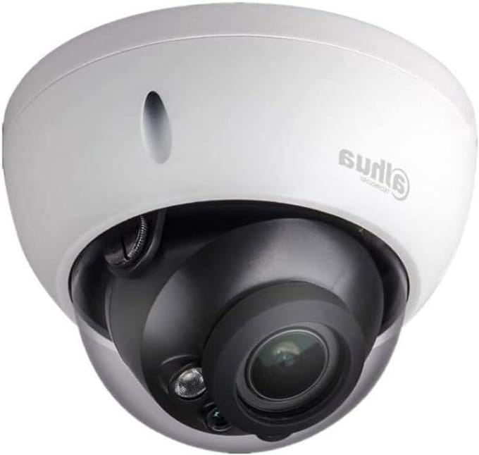 Beveiligingscamera - Dome Camera - Objecten Bewaken - 5 Megapixel Resolutie - 2.7-12mm Lens - Wit