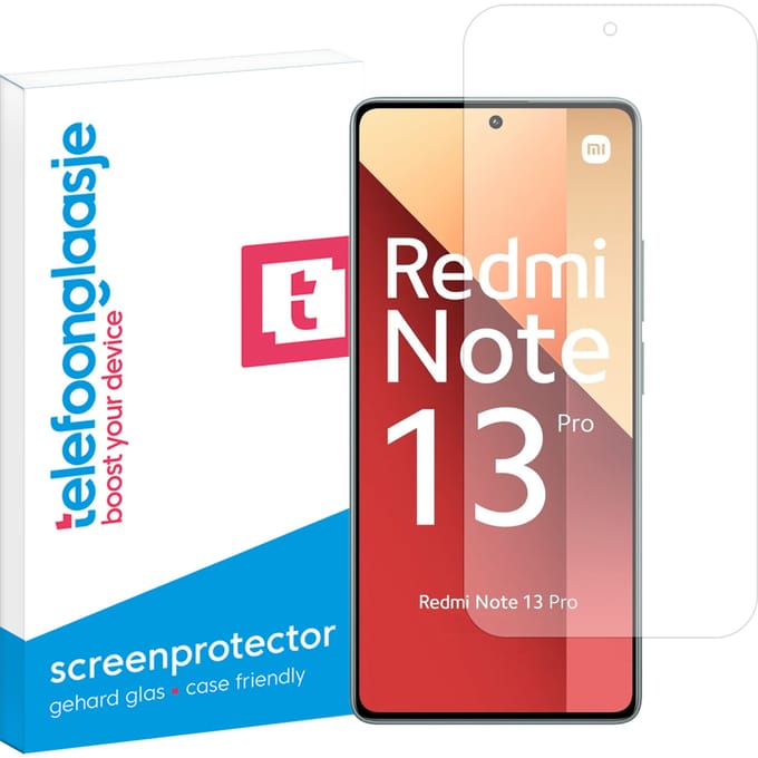 Xiaomi Redmi Note 13 Pro 4G screenprotector gehard glas