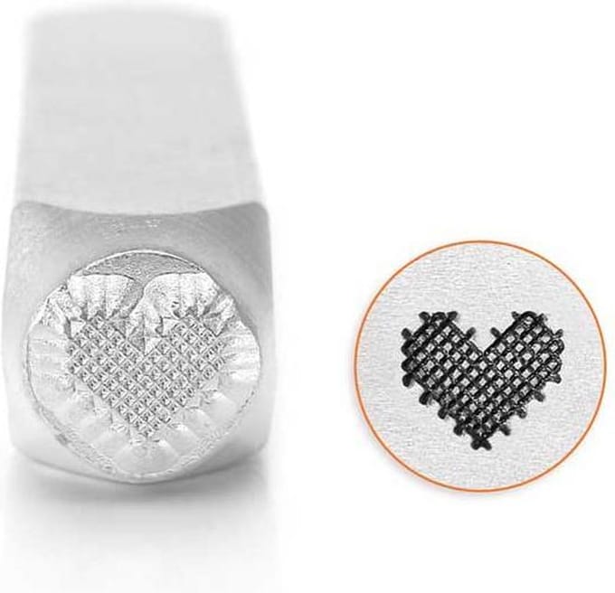 Slagstempel Hart (gehaakt) | Hoogte 6mm