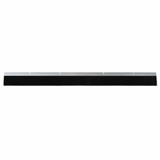 vidaXL - Schroefbare - Deurborstelafdichtingen - 2 - st - zilver - 100 - cm