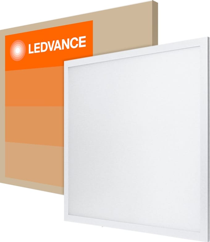 Ledvance LED Paneel Compact 28W 3640lm - 830 Warm Wit | 60x60cm - UGR <19 - Dali Dimbaar.