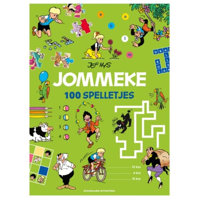 Jommeke 100 Spelletjes 2023 - Jommeke Spelboek