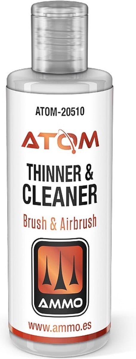 AMMO by Mig Jimenez Hobbyverf - MIG 20510 ATOM - Thinner and Cleaner - 60ml Verdunner - 60 ml