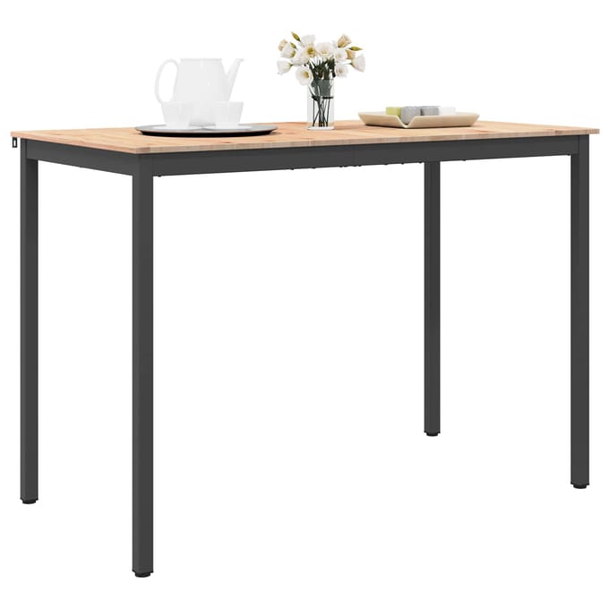 vidaXL - Bartafel - 150 - x - 80 - x - 105 - cm - Massief - grenenhout - Naturel