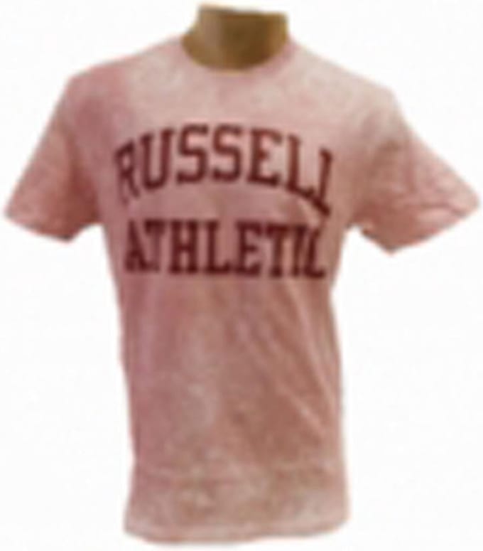 Russell T Shirt Groot Logo Rose